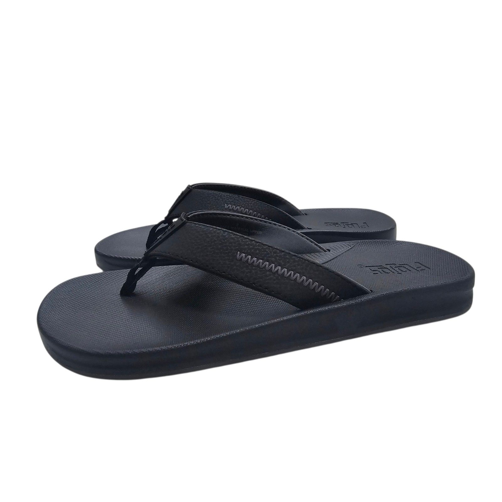 Women's Flojos Flip Flops Size 9 Black